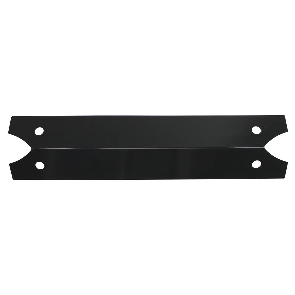 2-Pack BBQ Grill Heat Shield Plate Tent Replacement Parts for Charmglow 810-7600-S - appropriate Barbeque Porcelain Steel Flame Tamer, Flavorizer Bar, Vaporizer Bar, Burner shield 17 3/4"