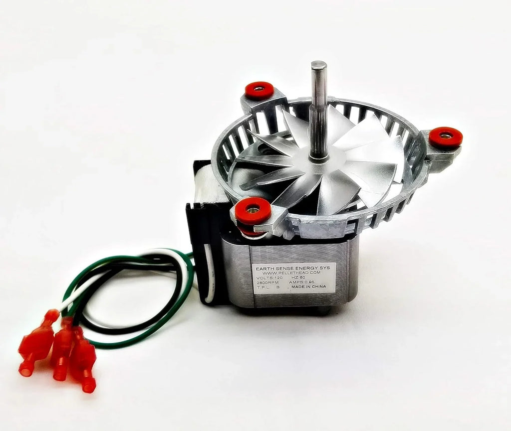 Harman 3-21-08639 Combustion Blower Exhaust Fan Motor Upgrade Fits Pellet Stoves P43 P61 P68 XXV Accentra 52I Advance P35I PC45 PF100 PF120 BA100 BH105 Replaces Part 3-21-08415