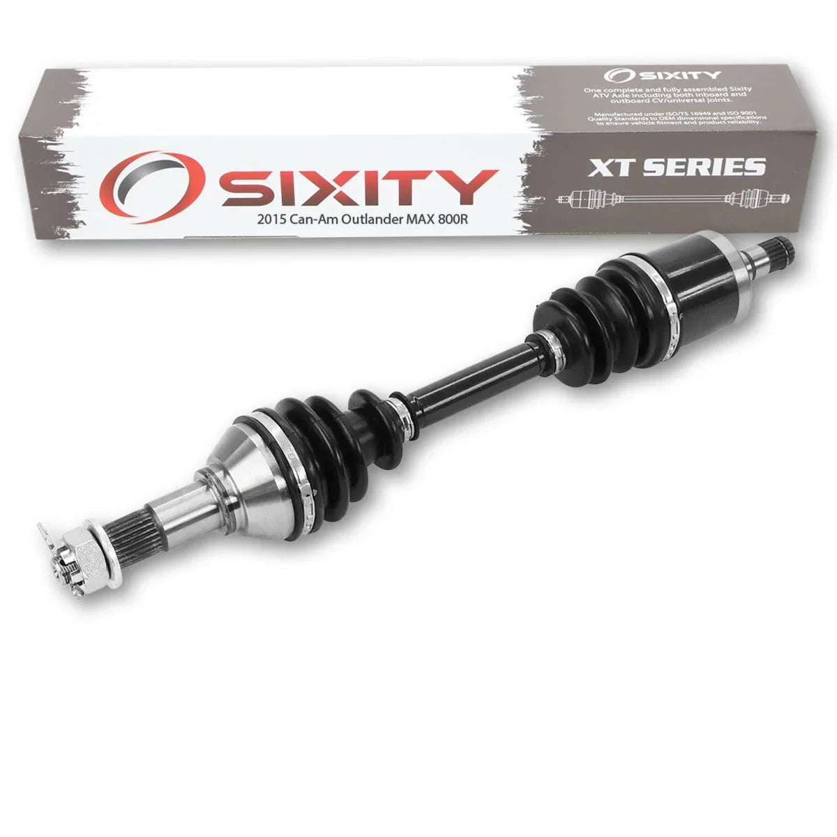 Sixity XT Front Left Axle matching with Can-Am Outlander MAX 800R 2015 - EFI 4X4