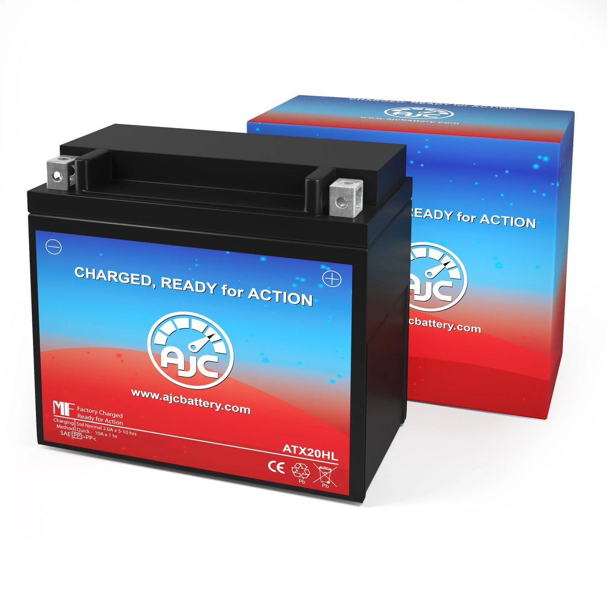 AJC Battery suitable with Kawasaki (Jet Ski) SX-R 1498 1498CC Personal Watercraft Replacement Battery (2017-2020)