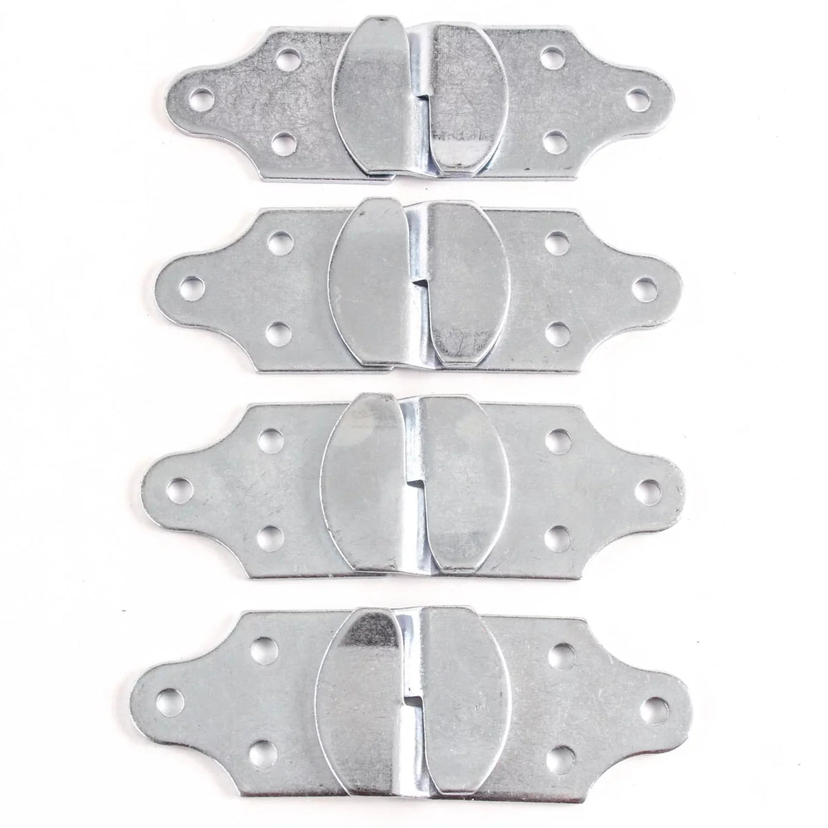 Red Hound Auto Qty 8 Straight Brackets Wood Sides Stake Body Utility Latch Rack Gate Trailer 8pc Panel Connector