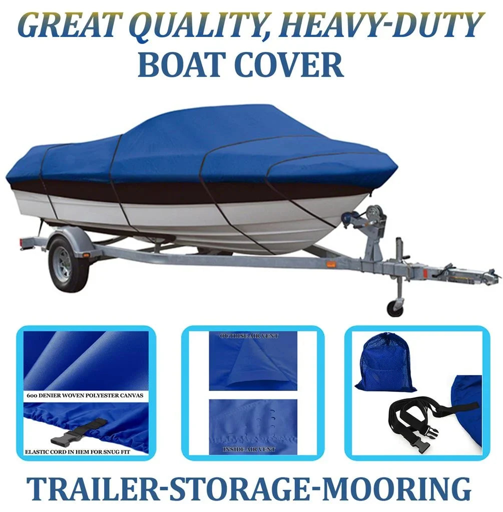 BLUE, excellent premium vessel shield appropriate for ESSEX GENESIS 20.5 I/O 1996 1997 1998 1999 2000 2001