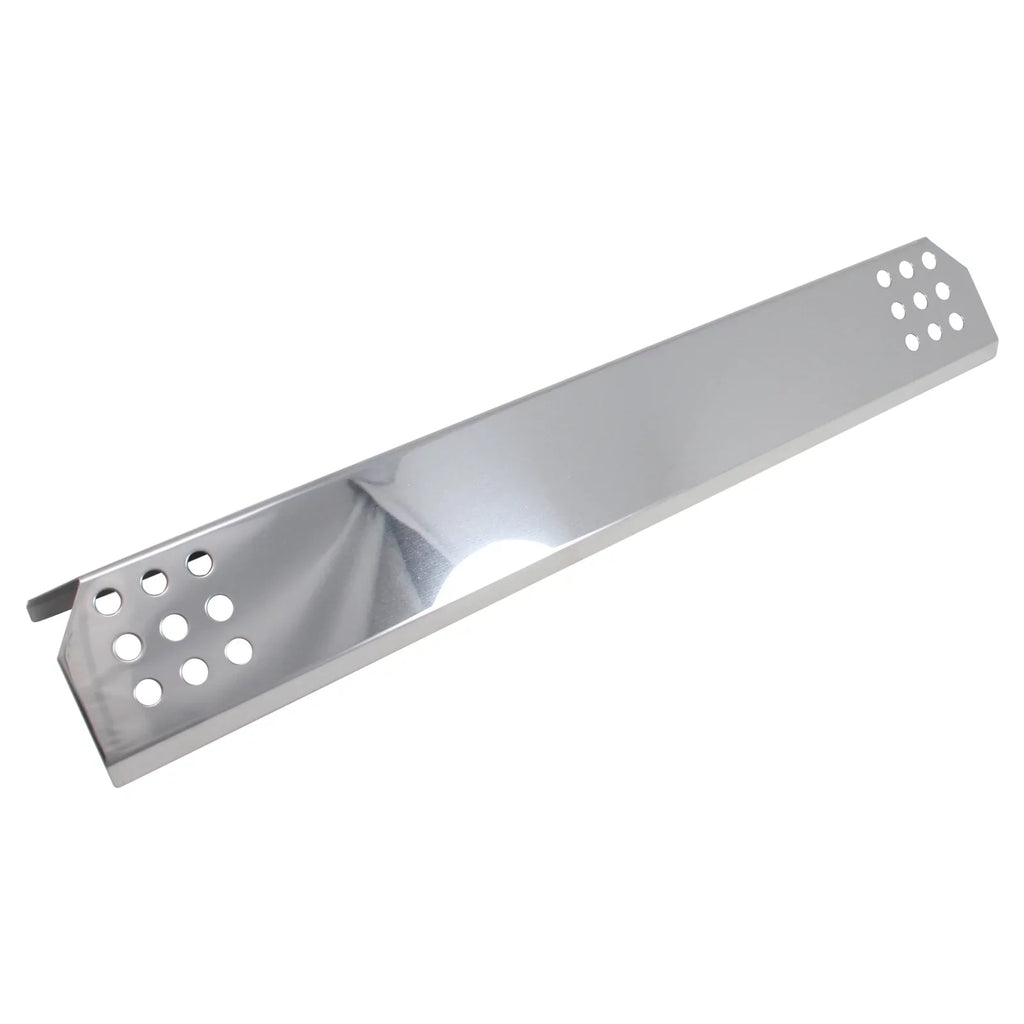 2-Pack BBQ Grill Heat Shield Plate Tent Replacement Parts for Jenn Air 720-0709B - matching Barbeque Stainless Steel Flame Tamer, Flavorizer Bar, Vaporizer Bar, Burner shield 16 1/8"