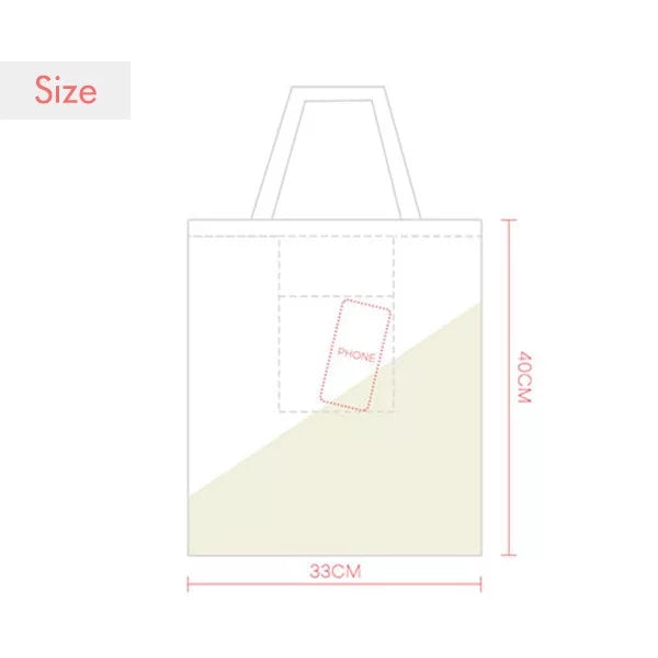 orange en decorative classic floral expression sack canvas tote shoulder bag