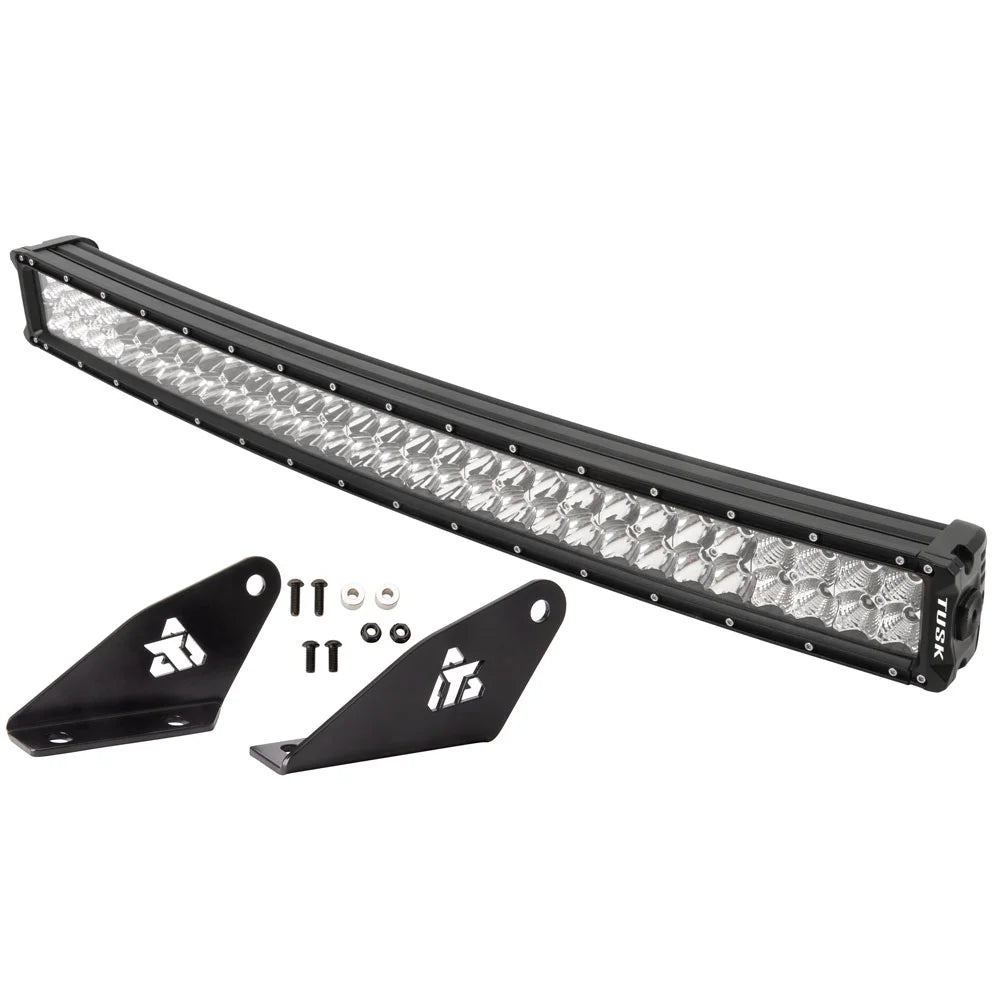 Tusk V2 LED Light Bar Kit 30" Curved For POLARIS RZR Trail S 1000 Ultimate 2021-2022