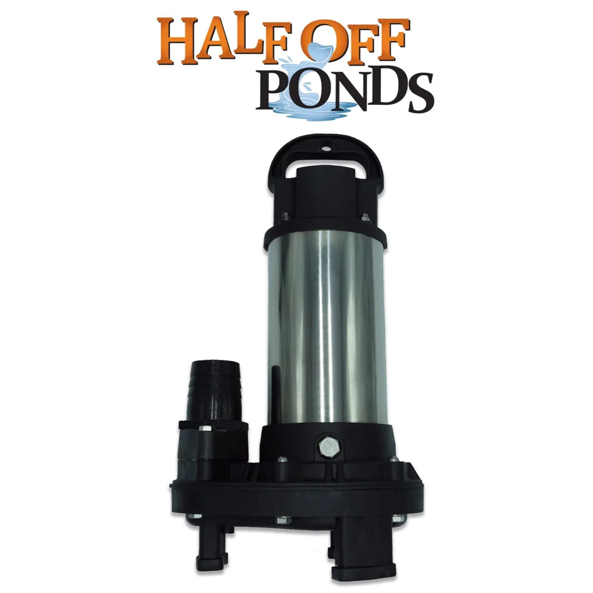 HALF OFF PONDS Piranha Series 6,300 GPH Direct Drive Submersible Pump for aqua Gardens, Ponds and Waterfalls - PN-6300
